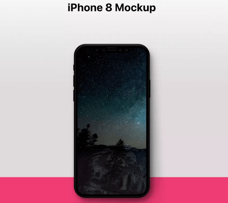 Free iphone 8 mockup ai & eps. 25 Best Iphone 8 Mockups And Templates For Free Download Psd Sketch By Trista Liu Ux Planet