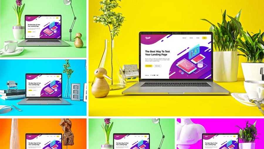 Macbook mockups in psd and sketch. 25 Best Free Macbook Mockups To Create Perfect Web Portfolio Designs By Trista Liu Dsgnrs Medium