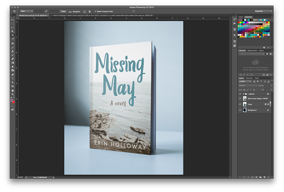 Create a custom mockup from scratch · create reusable mockup templates · use a mockup generator website · use a mockup creator software plugin . How To Make A Book Mockup Finicky Fox Design