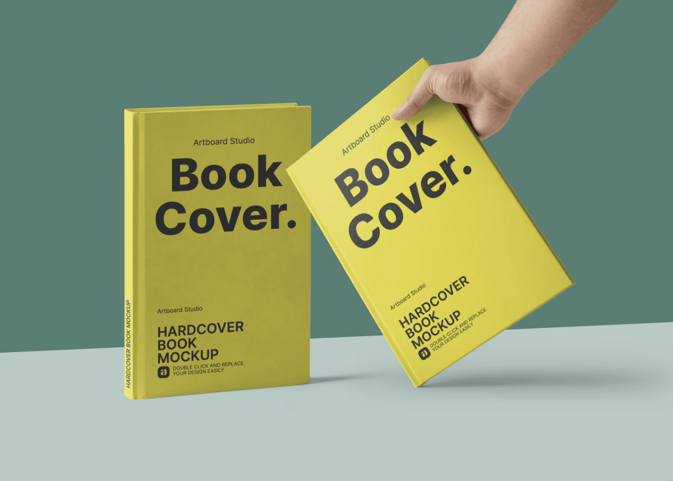 70+ free hardcover & paperback book mockup psd files. Hardcover Book Mockup Template