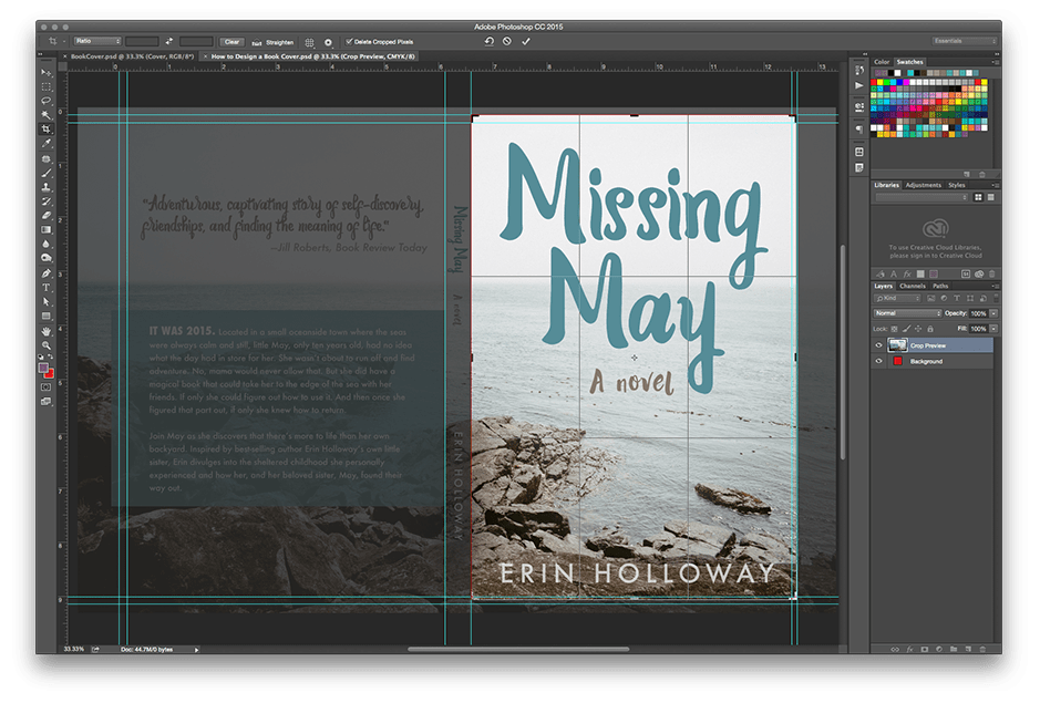 Convert your shape to a smart object · step four: How To Make A Book Mockup Finicky Fox Design