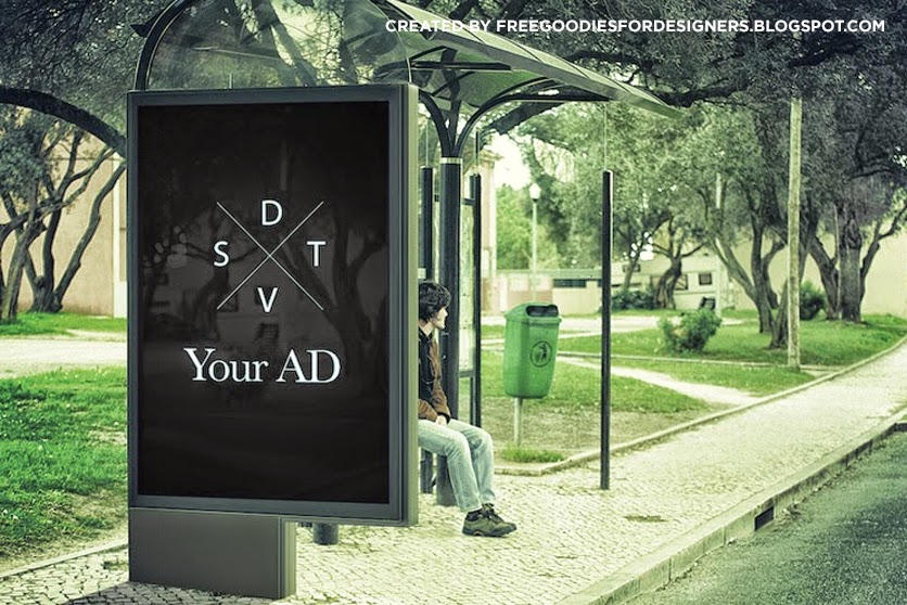 ✓ free for commercial use ✓ high quality images. Free Psd Billboard Ad Mockup Busstop
