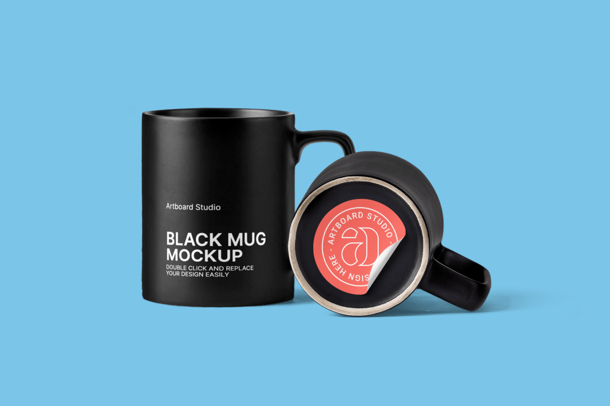 Although it’s always relaxing to curl up in your favorite chair with a steaming cup of coffee, sometimes your schedule means you need to take your favorite beverage on the road. Black Coffee Mug Mockup Scene