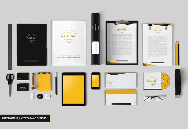 40 stationery mockup templates you can download for free. Free Psd Stationery Mockup Freebies Psd