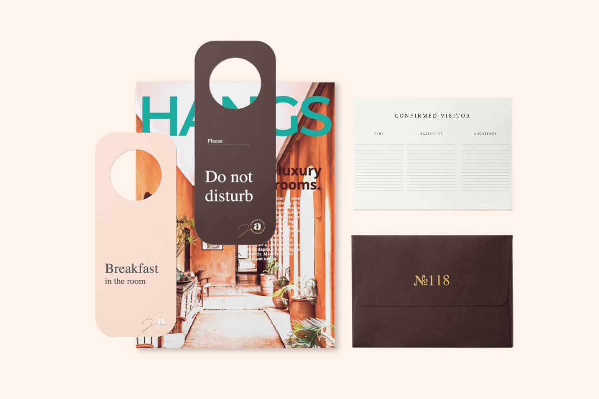 Free advanced branding stationery psd mockups · 3. Hotel Branding Mockup Template