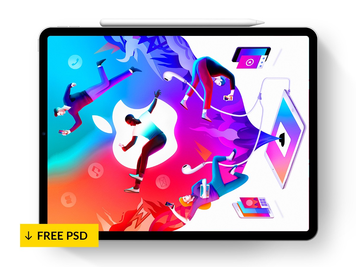 Find & download free graphic resources for ipad mockup. Free Ipad Pro Mockups For 2020 Psd Sketch December 2021 Ux Planet
