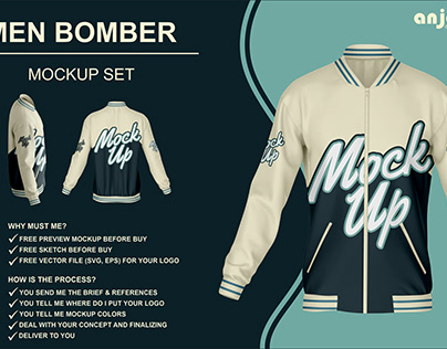 43+ Download Jacket Mockup Free Vector&nbsp;PSD