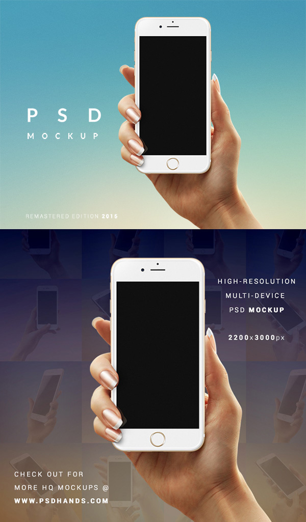 27+ Download Free Hand Holding Iphone Mockup PSD