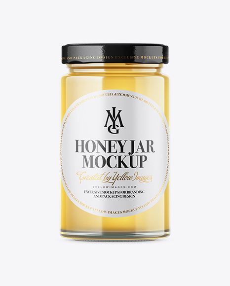 30+ Download Honey Jar Mockup Free PSD