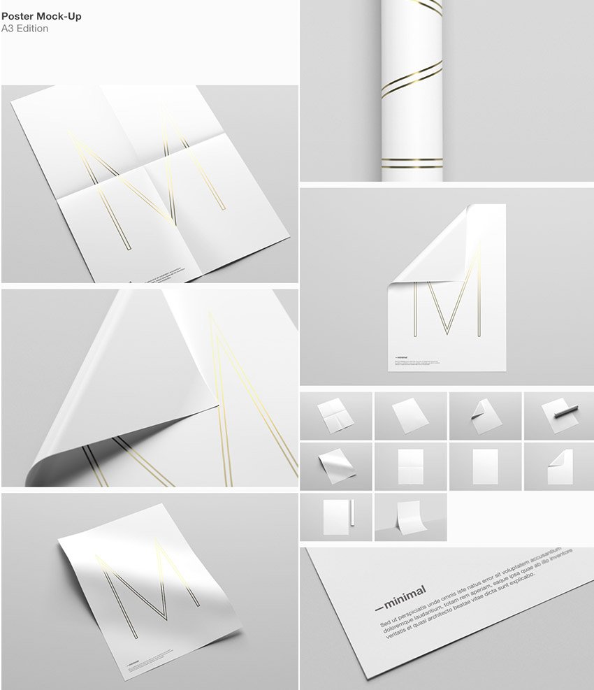 38+ Download How To Make A Poster Mockup In Photoshop PSD