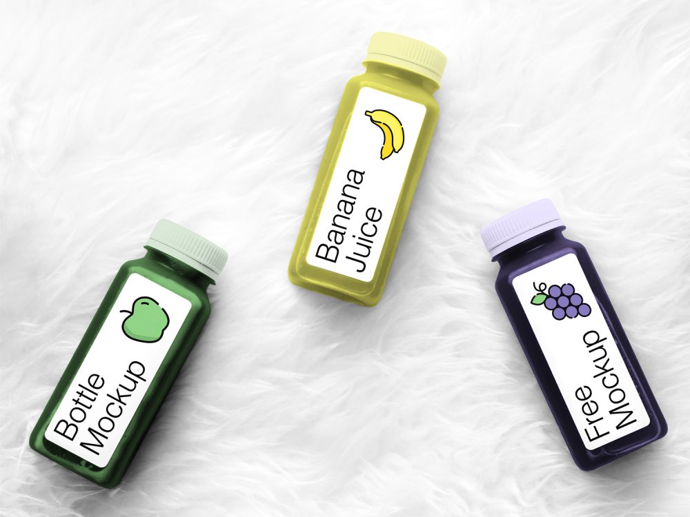 34+ Download Free Juice Bottle Mockup&nbsp;PSD