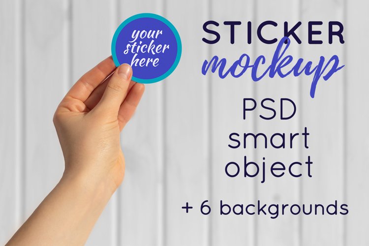 46+ Download Holding Sticker Mockup&nbsp;PSD