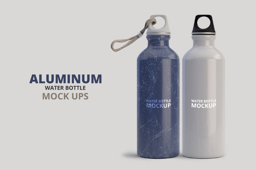 37+ Download Free Water Bottle Mockup Psd&nbsp;PSD