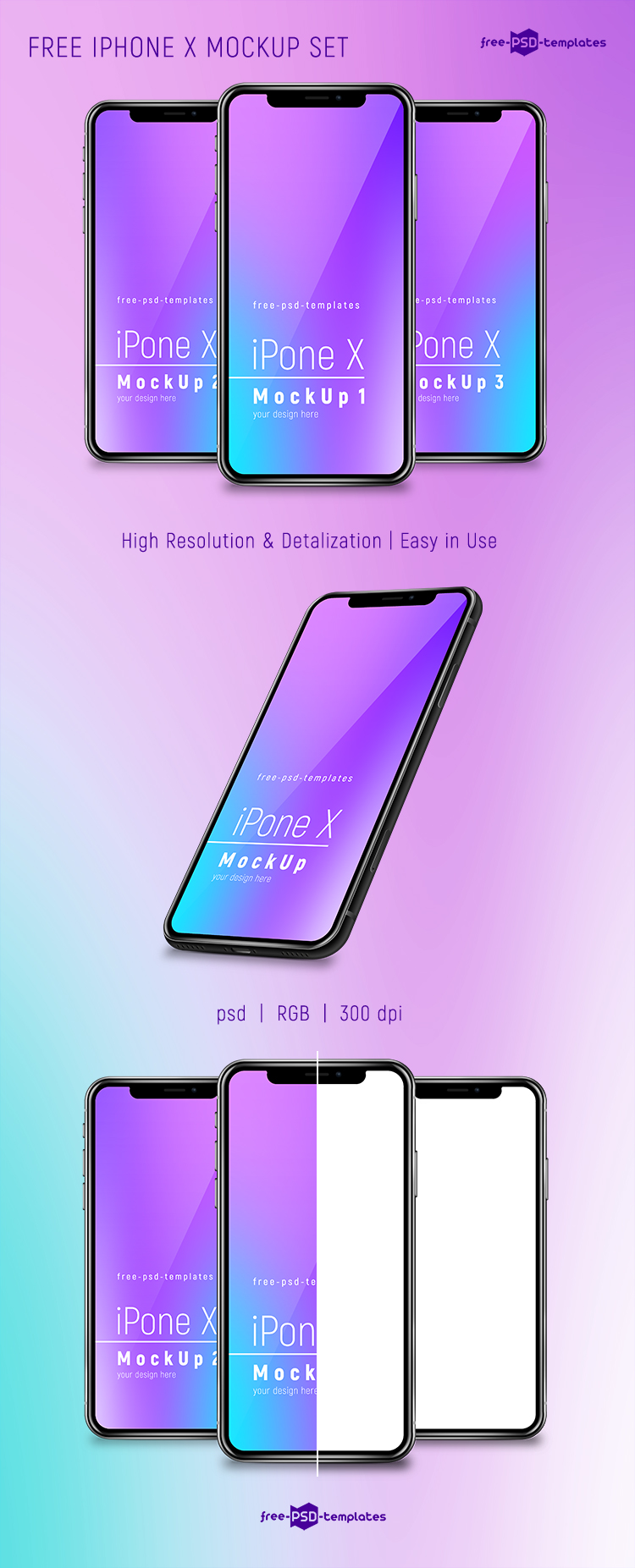 41+ Download Free Iphone Mockup Photoshop&nbsp;PSD