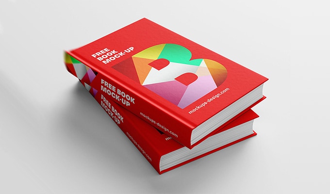 25+ Download Free Hardcover Book Mockup&nbsp;PSD