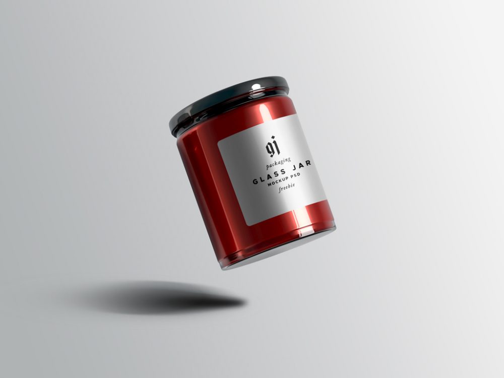 12+ Download Glass Container Free Mockup&nbsp;PSD