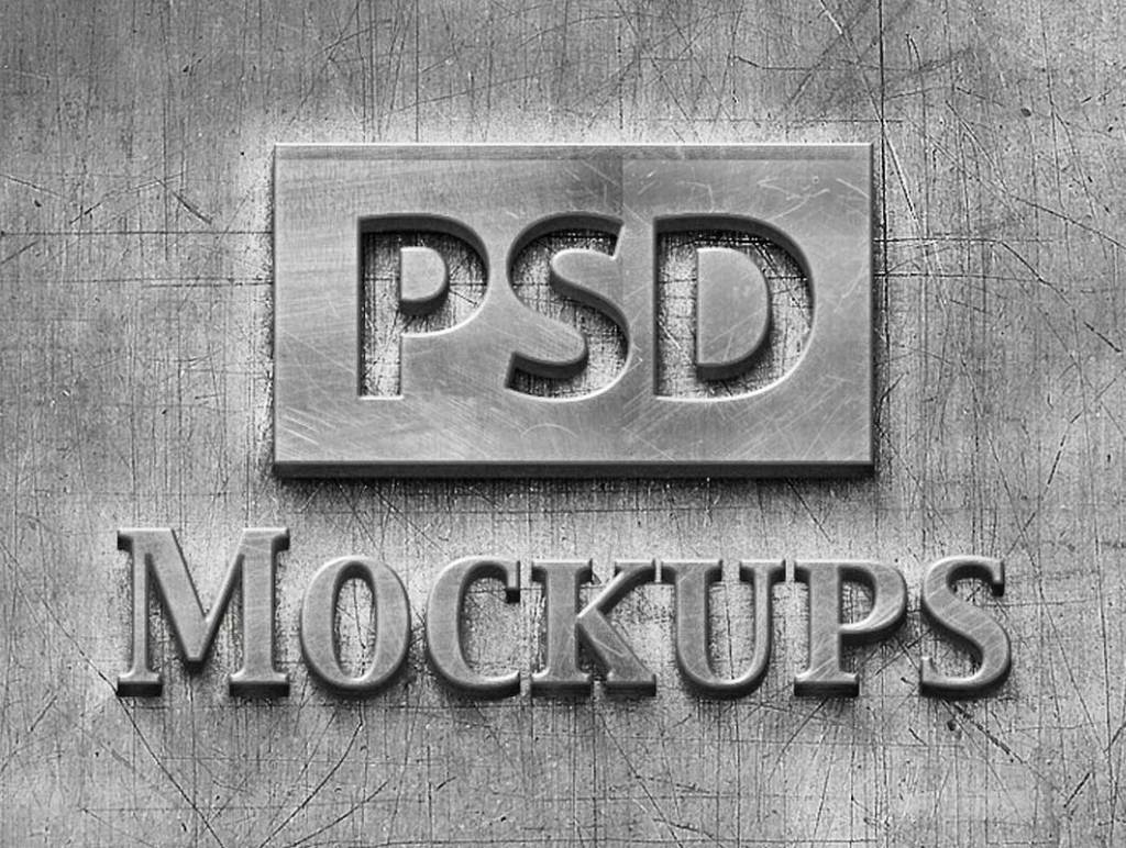 20+ Download Free Mockup Metal&nbsp;PSD