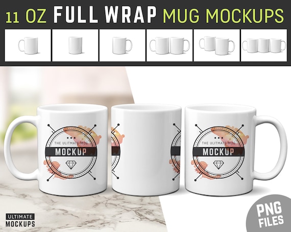 15+ Download Full Wrap Mug Mockup Free&nbsp;PSD