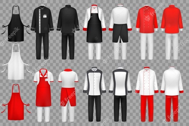 22+ Download Food Service Uniform Mockup Free PSD