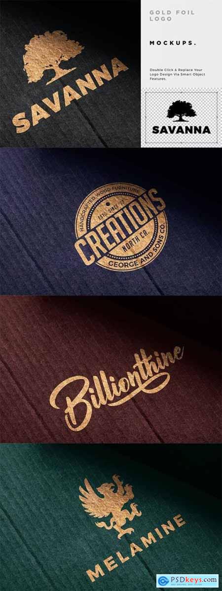 19+ Download Gold Foil Logo Mockup Free&nbsp;PSD