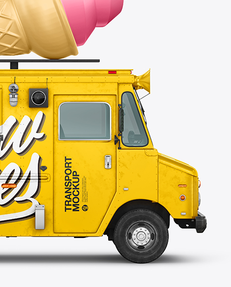 45+ Download Food Truck Mockup Psd Free&nbsp;PSD