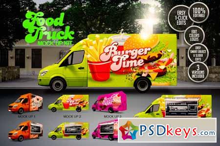 47+ Download Food Truck Mockup Free&nbsp;PSD