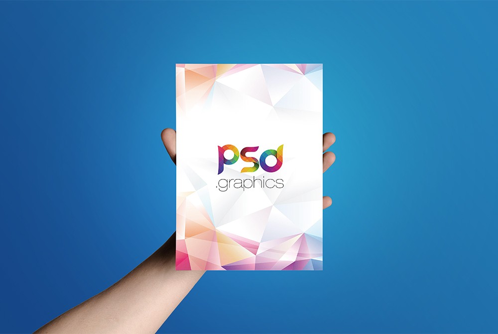 33+ Download Flyer In Hand Mockup Free PSD