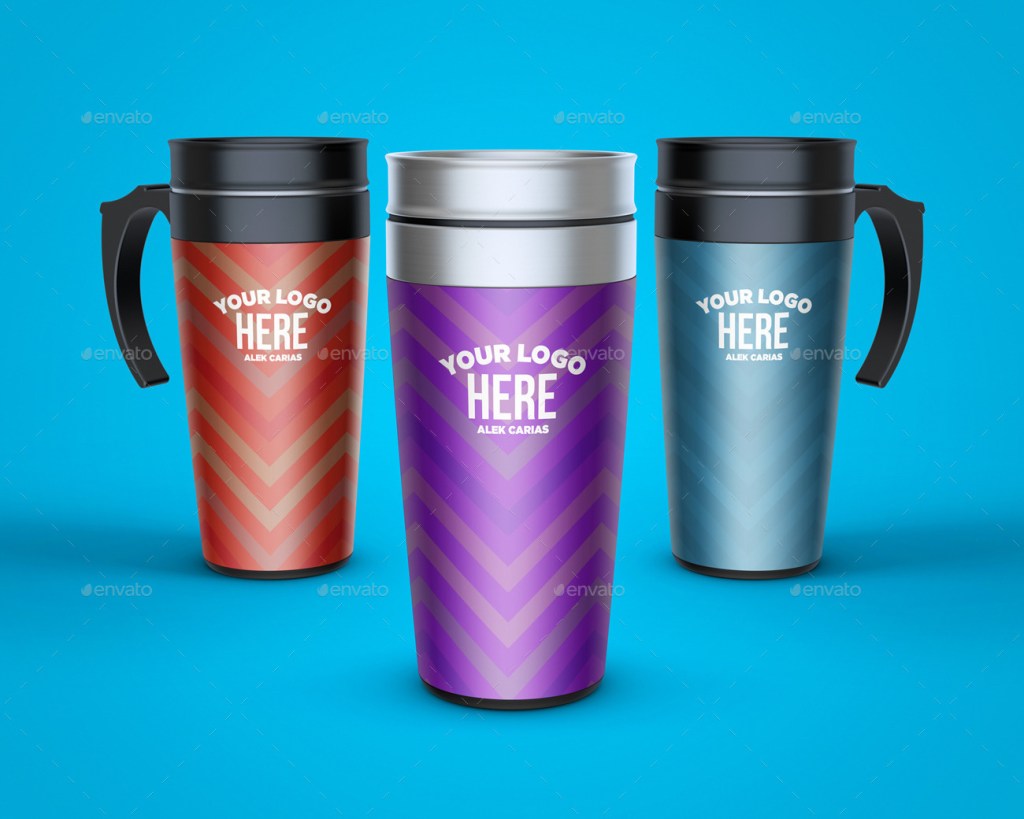 10+ Download Free Travel Mug Mockup&nbsp;PSD
