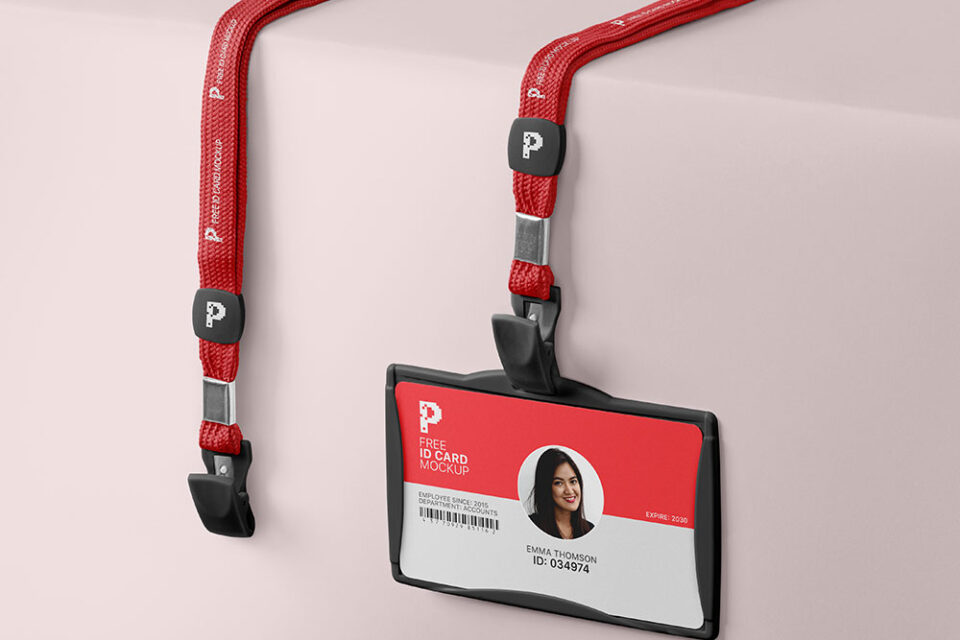 15+ Download Hanging Id Card Mockup Free&nbsp;PSD